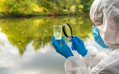 Análisis ambiental acreditado por EMA con cromatógrafo de gases y detector de masas